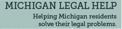 Michigan Legal Help Button